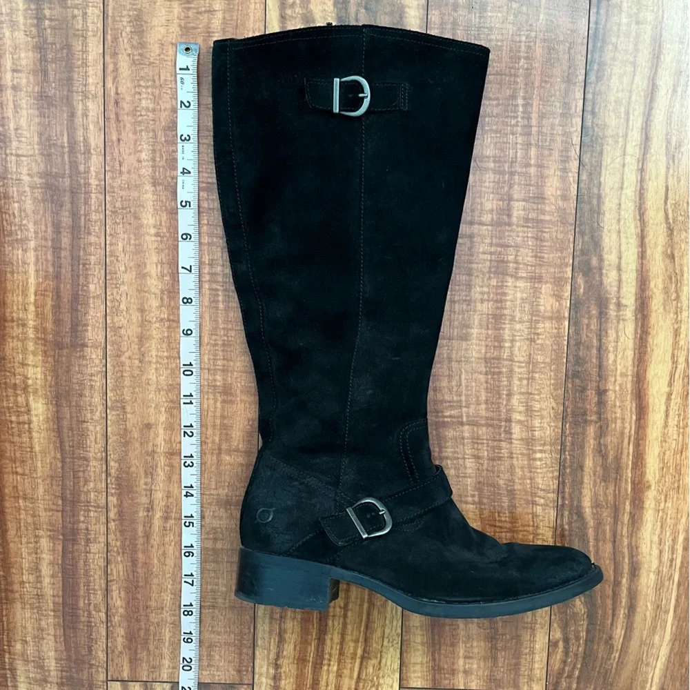 Born knee high boots with buckle detail